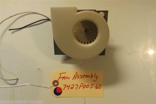 MAGIC CHEF STOVE 7427P005-60 Fan USED PART MAGIC CHEF STOVE 7427P005-60 Fan USED PART